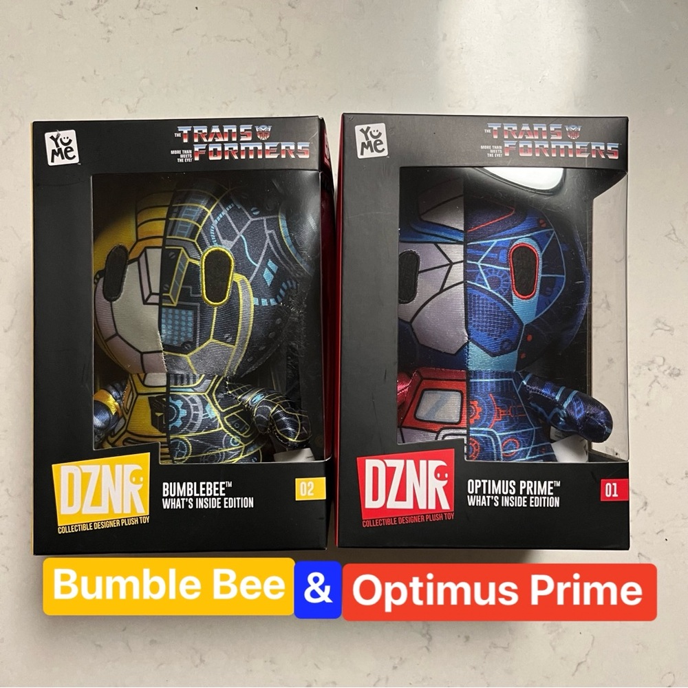 Transformers DZNR Optimus Prime and Bumblebee Set